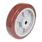Vestil Polypropylene Wheel 10x2.5 Maroon WHL-PP-10X2.5 - alternate 1